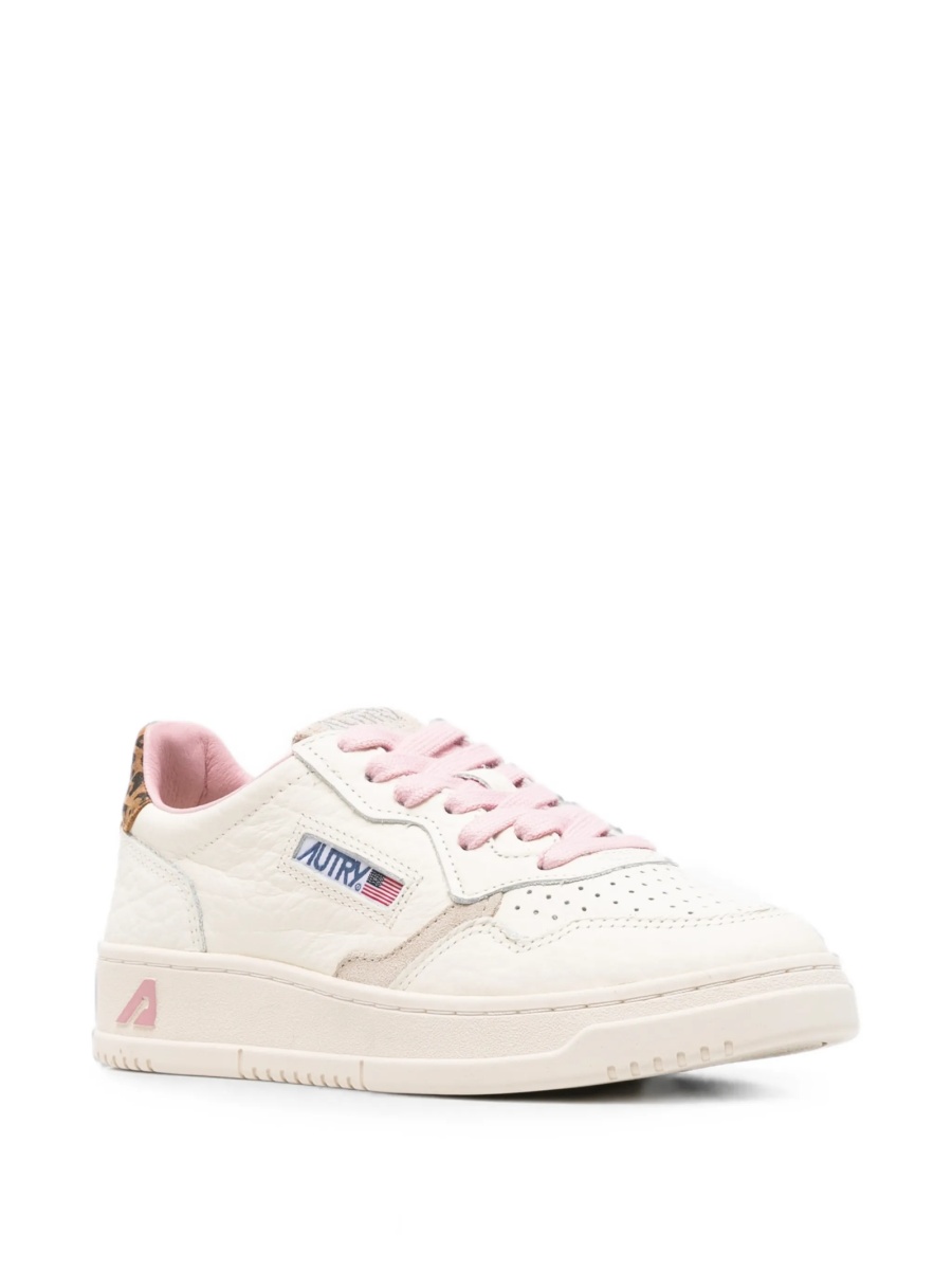 Sneakers AUTRY neutri din piele - Img 2