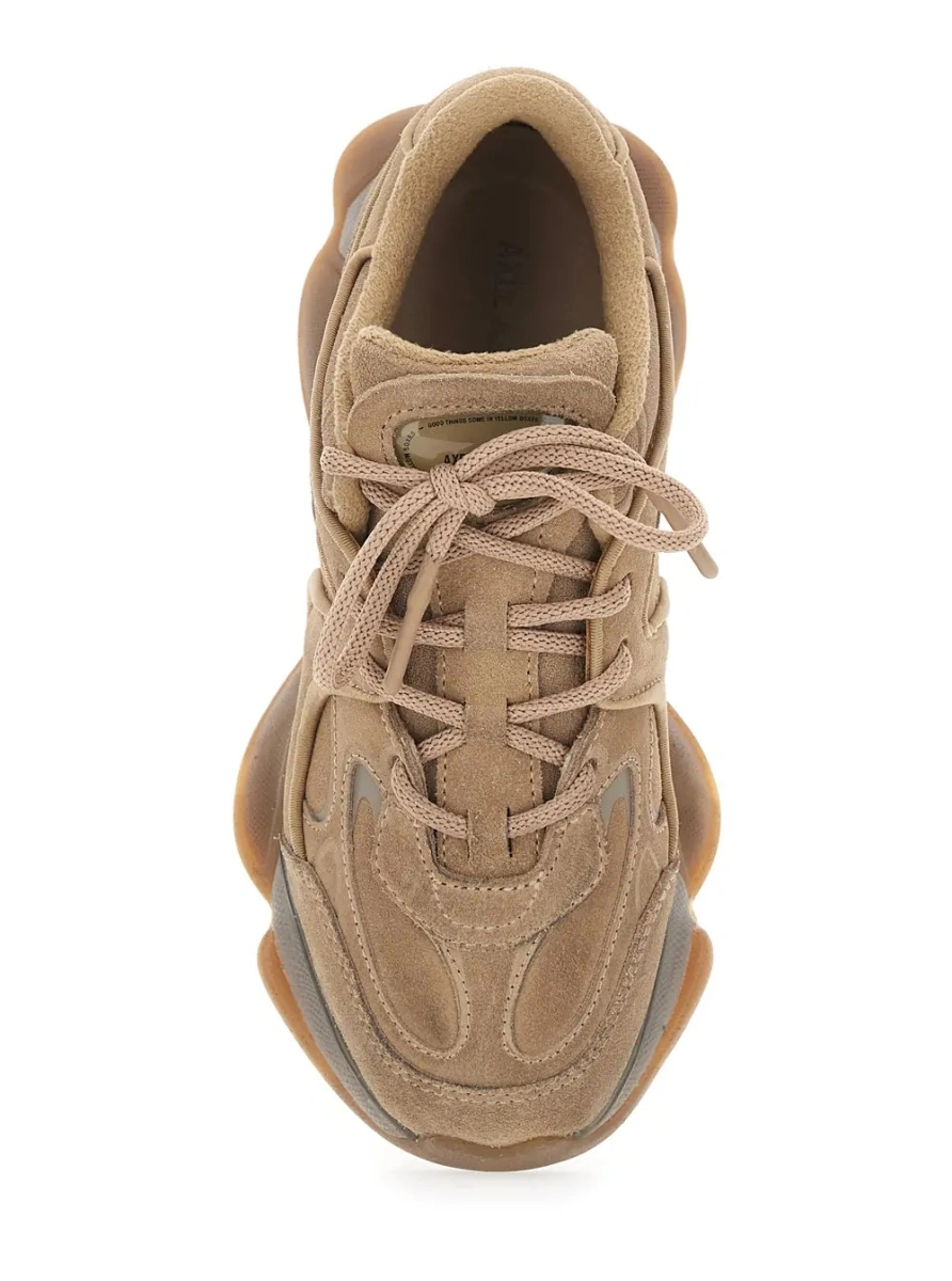 Sneakers AXEL ARIGATO bej din piele si material textil - Img 4