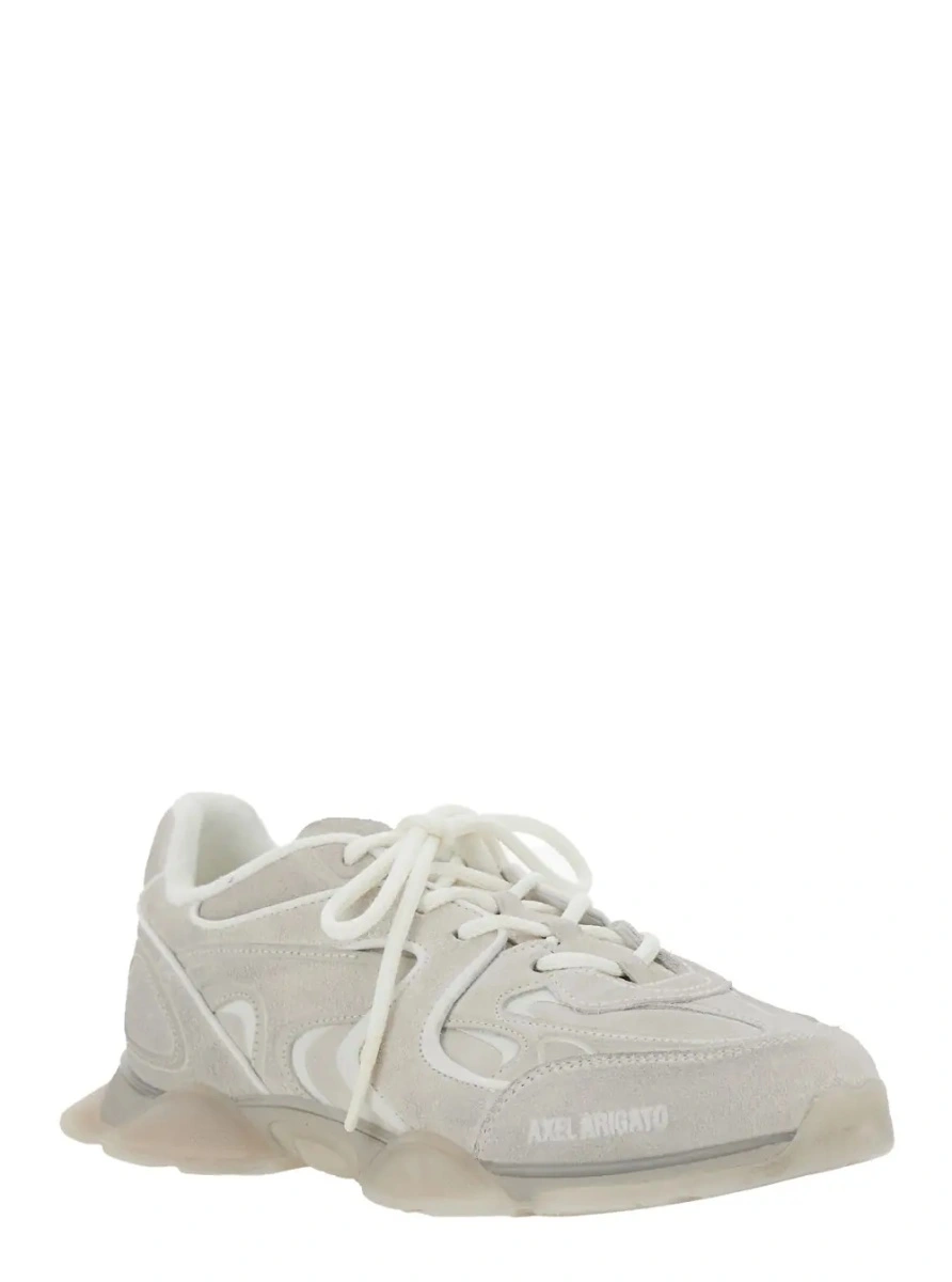 Sneakers AXEL ARIGATO gri din piele intoarsa 'Eris' - Img 2