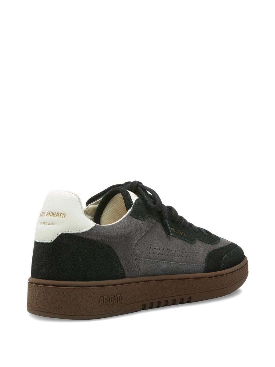 Sneakers AXEL ARIGATO gri din piele intoarsa si piele - Img 4