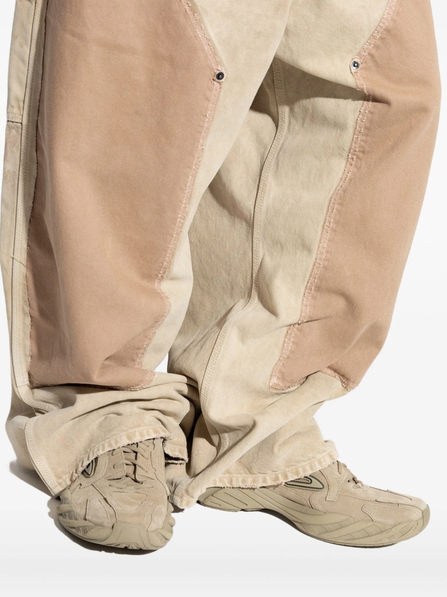 Sneakers Balenciaga neutri din piele intoarsa - Img 5