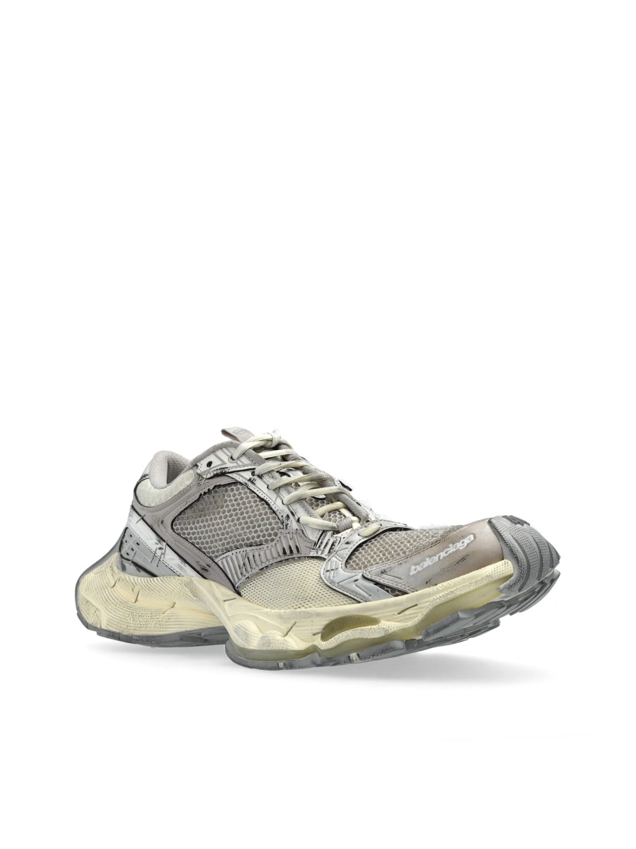 Sneakers Balenciaga neutri din poliuretan si polyester - Img 4