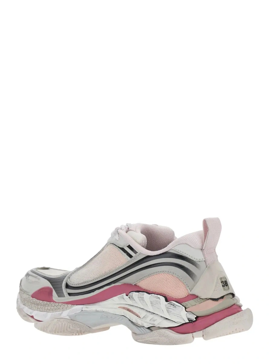Sneakers Balenciaga 'Triple S' multicolor din piele - Img 3