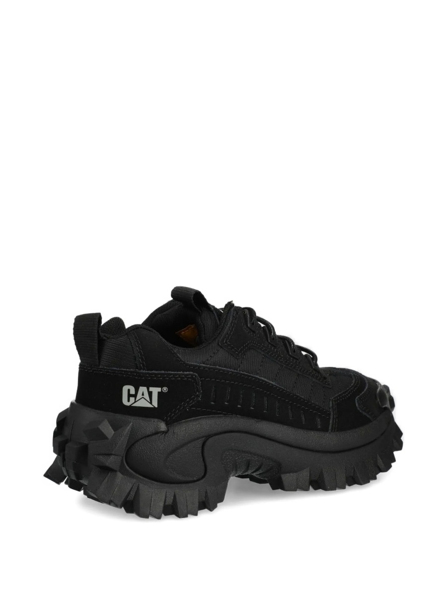 Sneakers Caterpillar negri din piele si plasa - Img 3