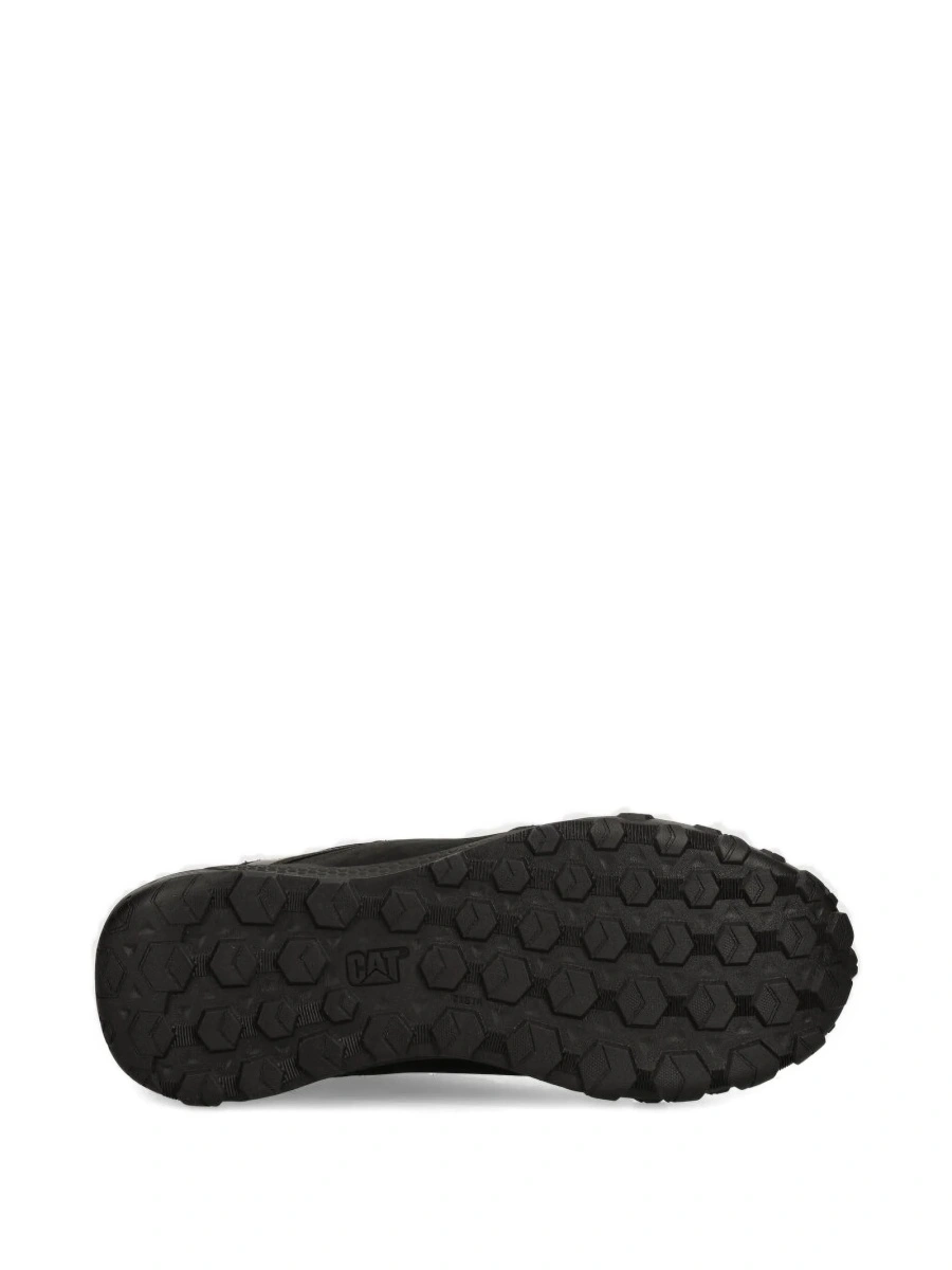 Sneakers Caterpillar negri din piele si plasa - Img 4