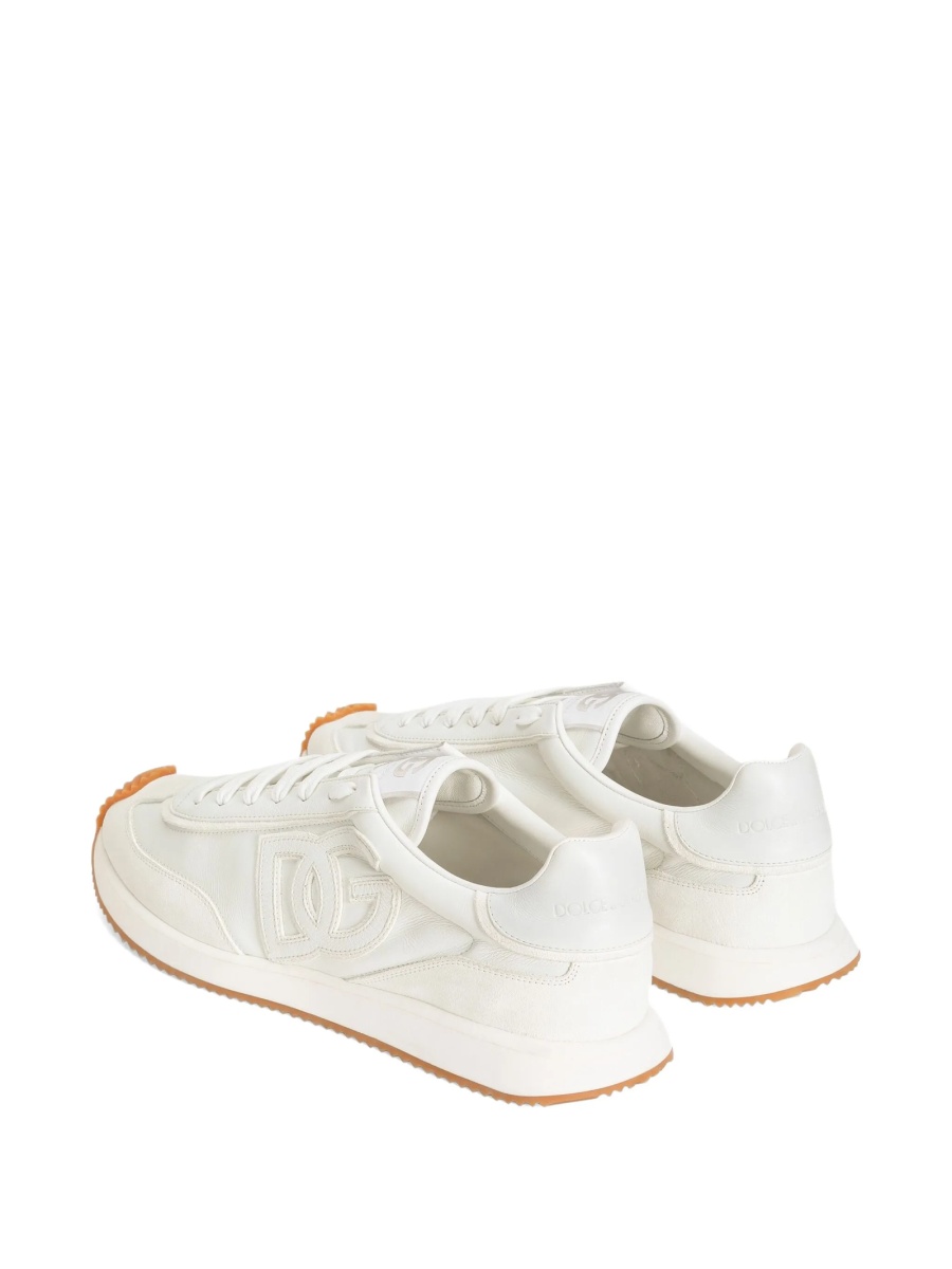 Sneakers Dolce &amp; Gabbana albi din piele - Img 3