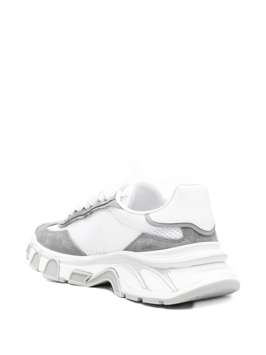 Sneakers Dolce &amp; Gabbana albi din polyester si piele - Img 3