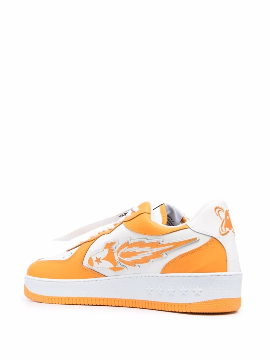 Sneakers ENTERPRISE JAPAN albi din piele - Img 3