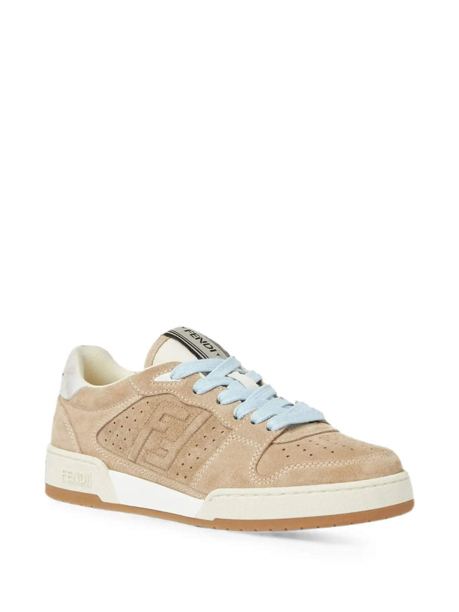 Sneakers Fendi bej din piele - Img 5