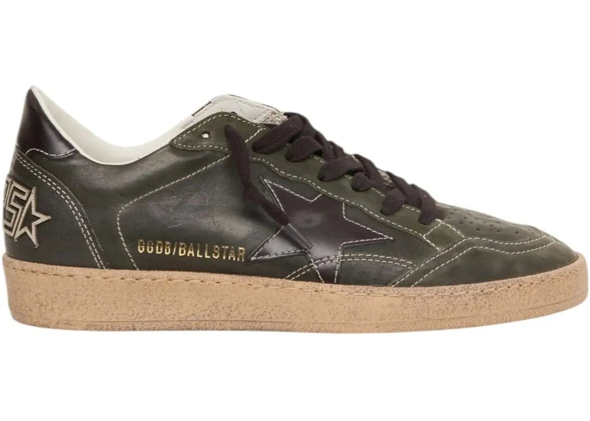 Sneakers Golden Goose 'Ball Star' verzi - Img 2