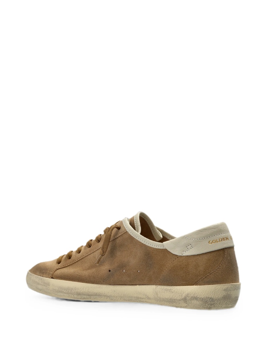 Sneakers Golden Goose maro din piele - Img 4