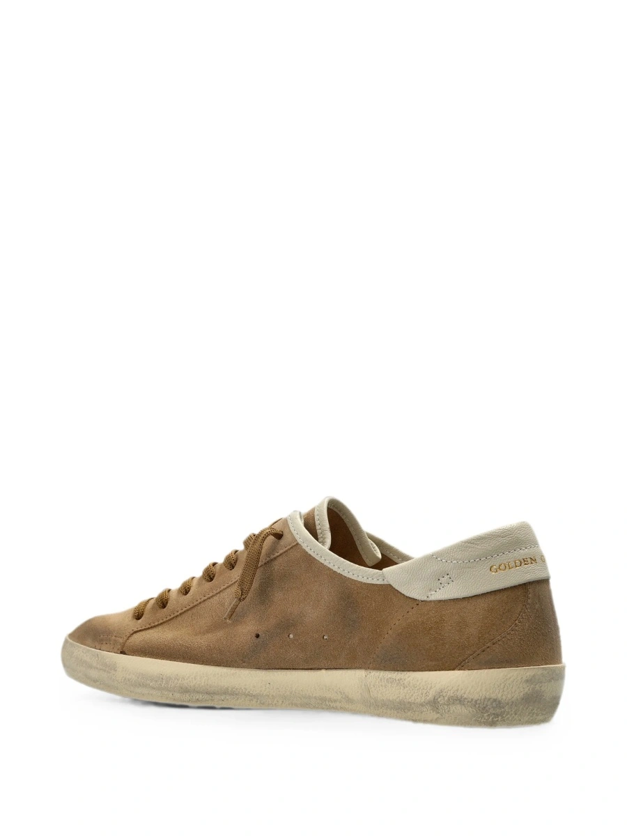 Sneakers Golden Goose maro din piele - Img 4