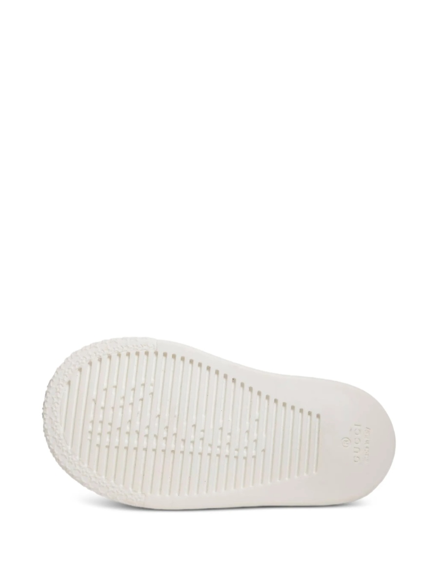 Sneakers Gucci albi din piele - Img 2