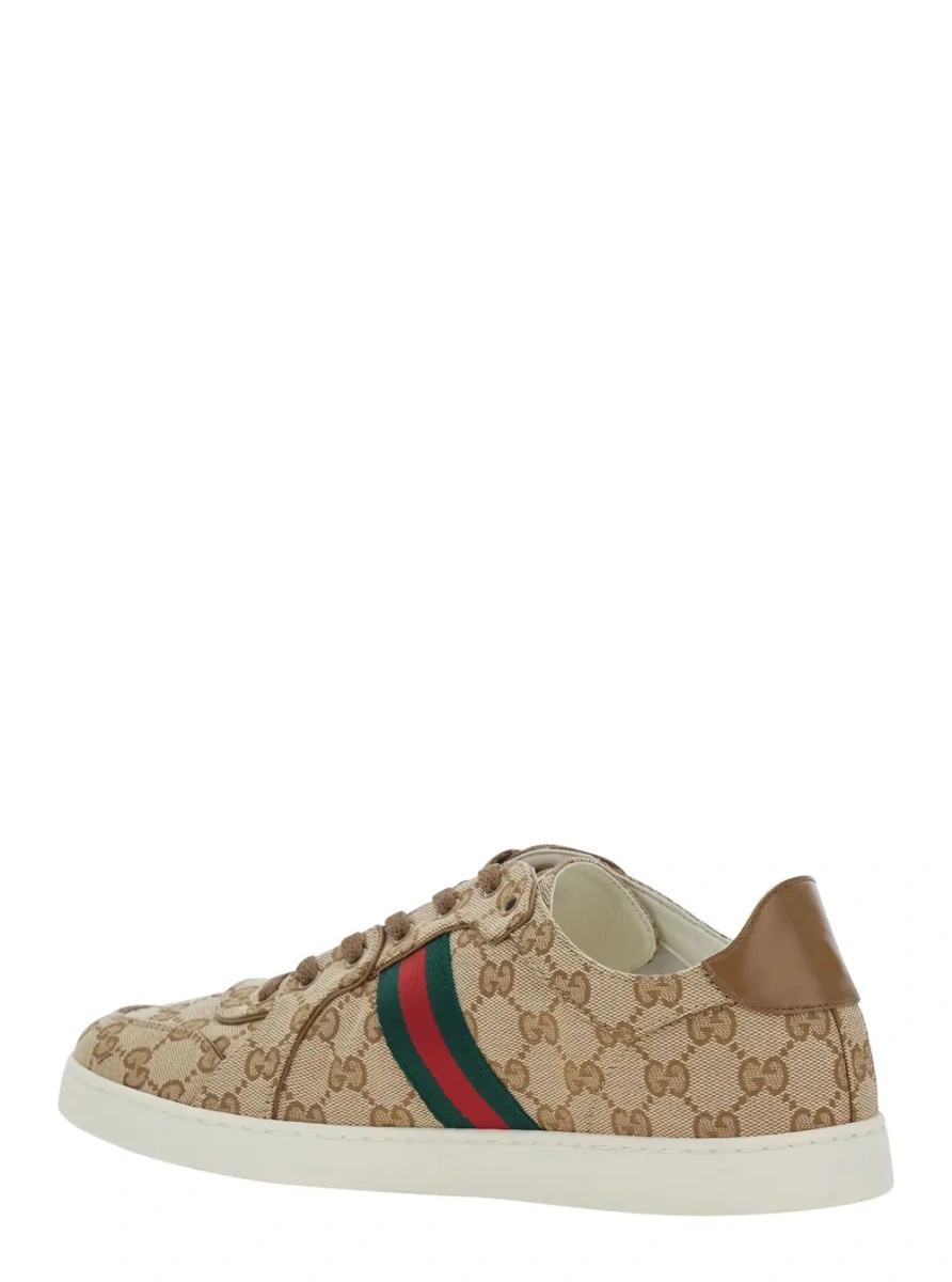 Sneakers Gucci bej din canvas GG - Img 3