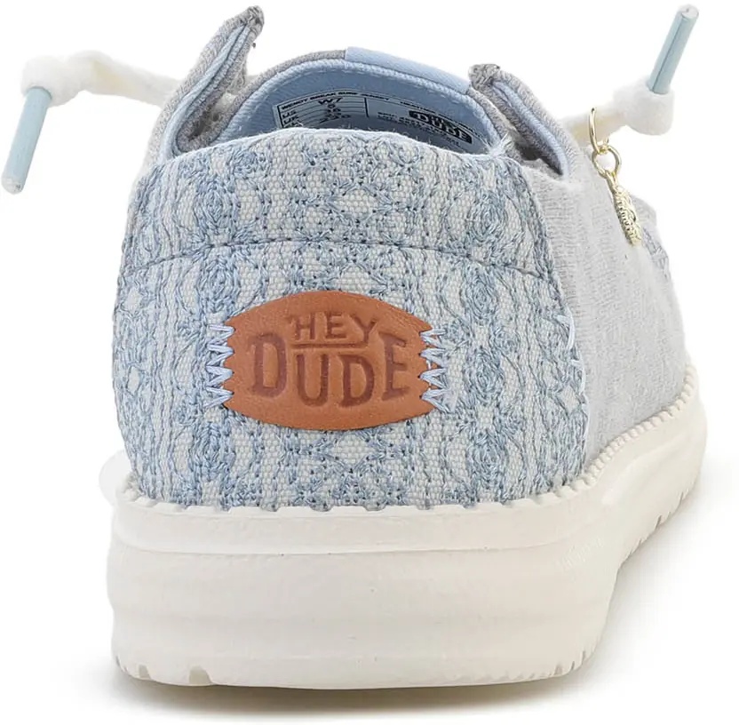 Sneakers HEYDUDE WENDY BREAK SURF JERSEY HEATHER GREY/MULTI - Img 5