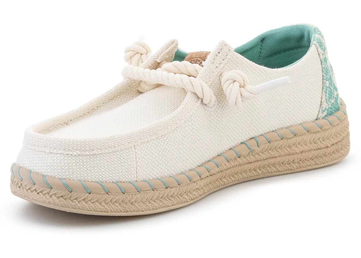 Sneakers HEYDUDE WENDY ESPADRILLE HIBISCUS EGRET/MULTI - Img 3