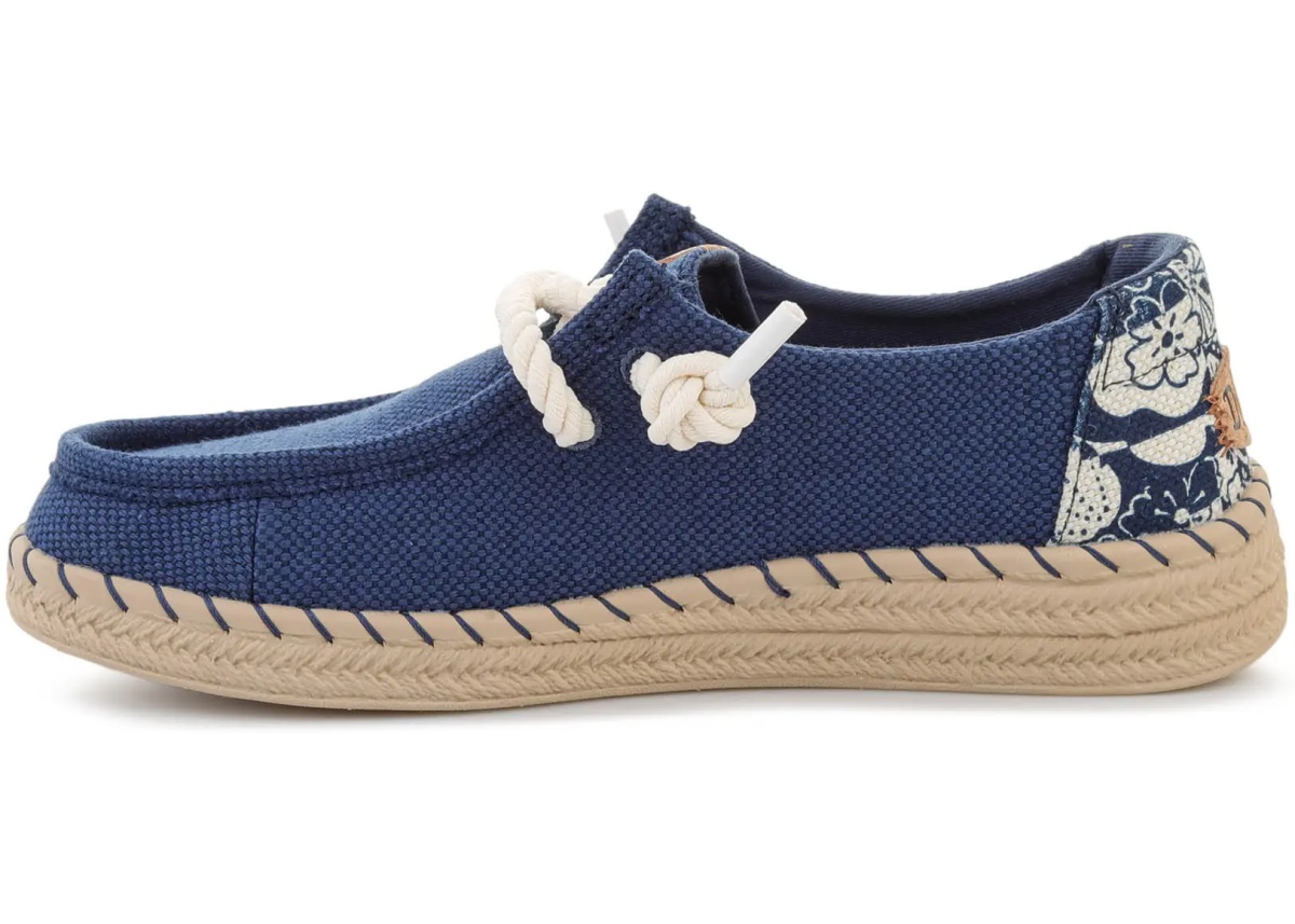 Sneakers HEYDUDE WENDY ESPADRILLE HIBISCUS ENSIGN BLUE/MULTI - Img 4