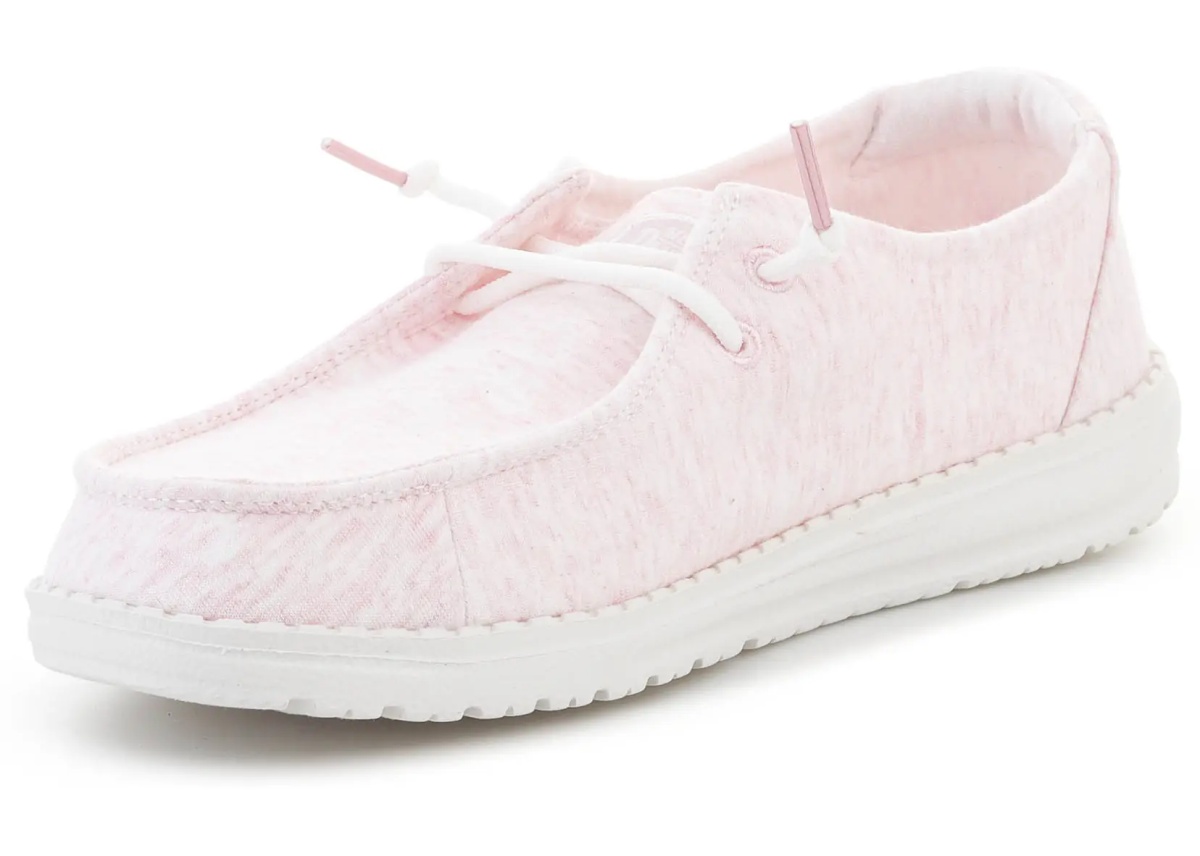 Sneakers HEYDUDE WENDY STRETCH JERSEY LIGHT PINK - Img 3
