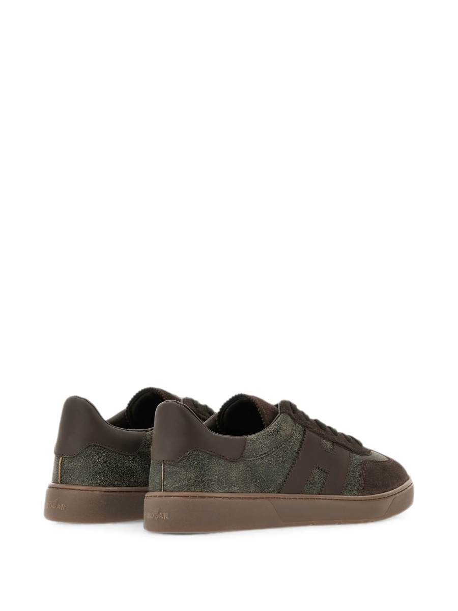Sneakers Hogan maro din piele - Img 4
