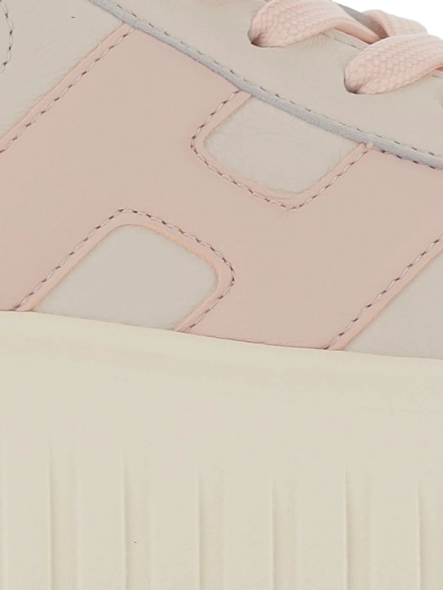 Sneakers Hogan roz din piele - Img 5