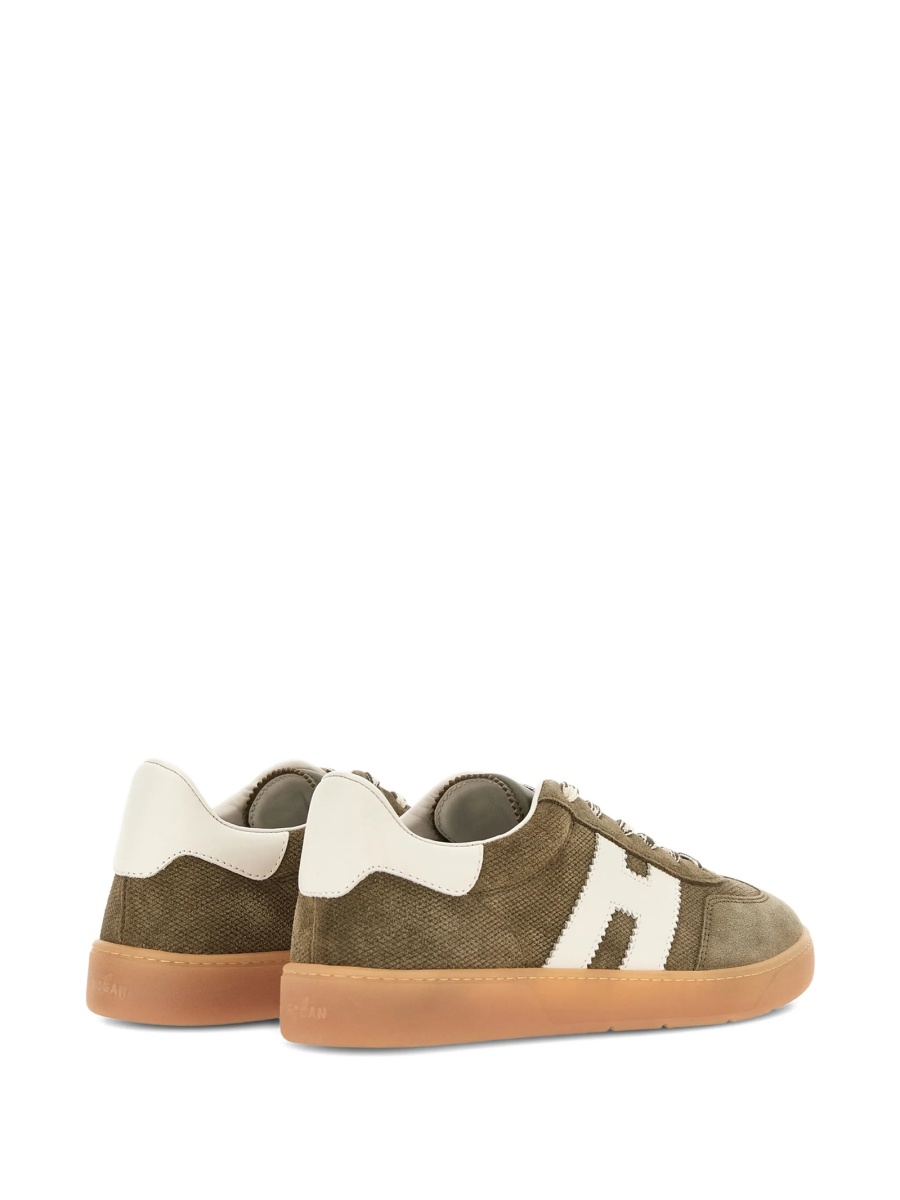 Sneakers Hogan verzi din piele - Img 3