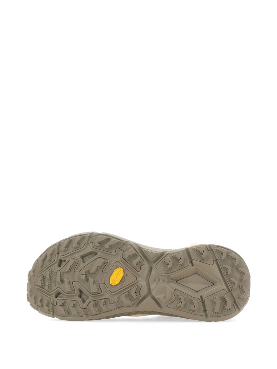 Sneakers Hoka One One gri din material textil si polyester - Img 5