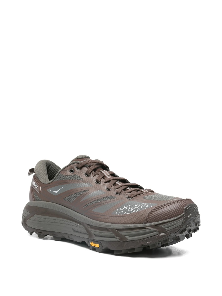 Sneakers Hoka One One maro din material textil - Img 2