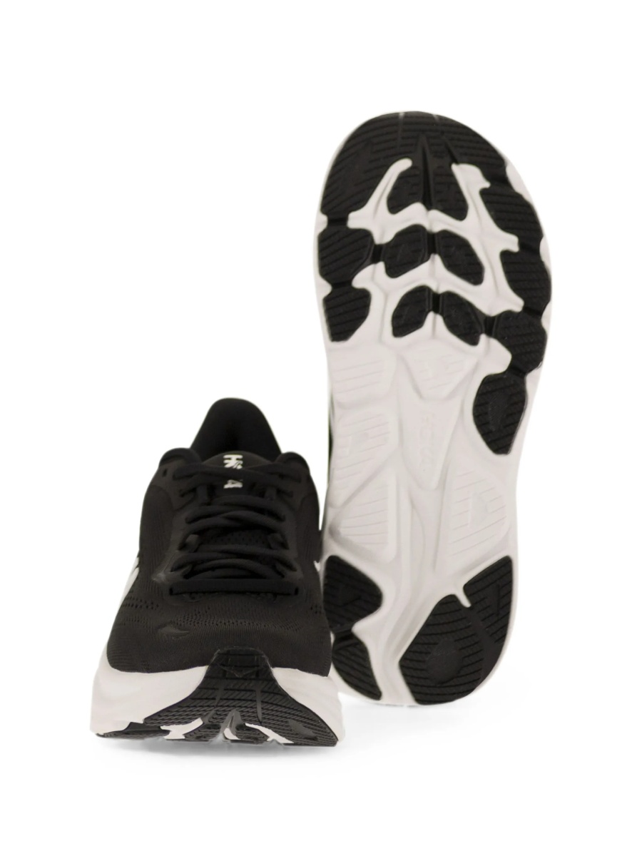 Sneakers Hoka One One negri din material tehnic - Img 4