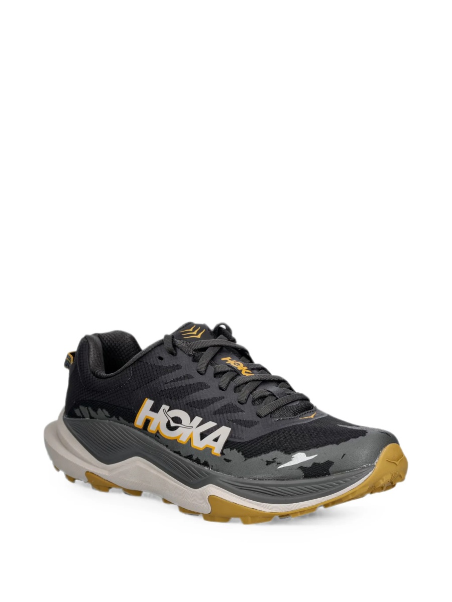 Sneakers Hoka One One negri din poliester reciclat si plasa - Img 2