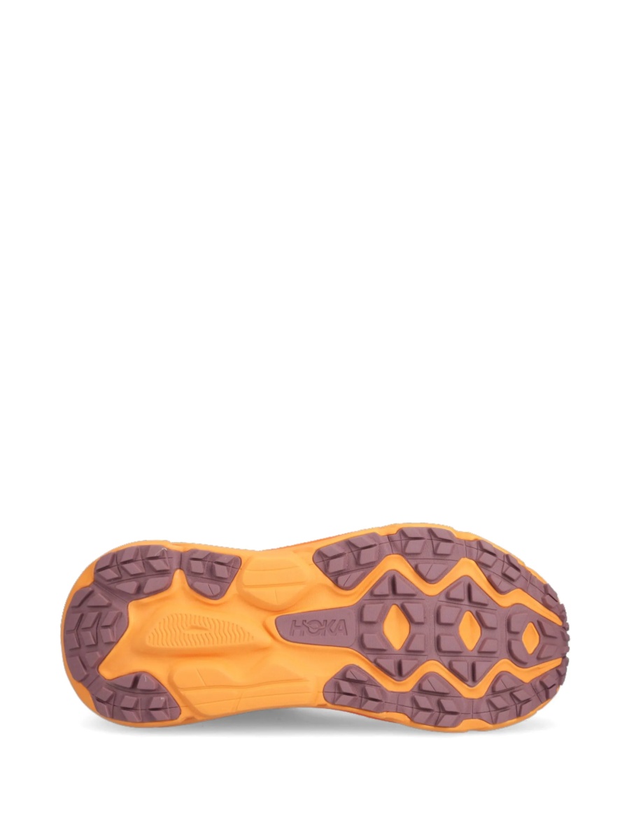 Sneakers Hoka One One roz din material textil - Img 5