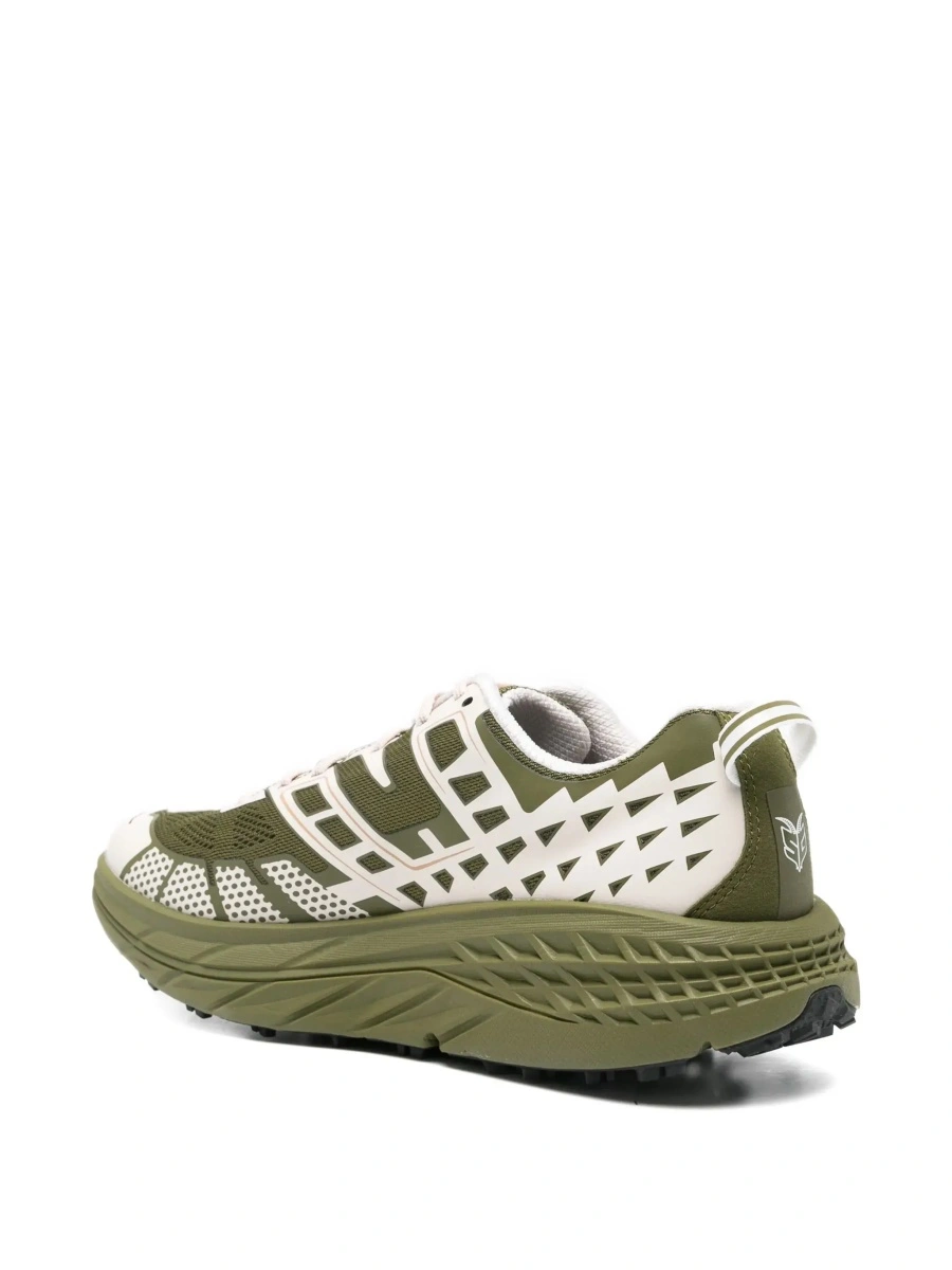 Sneakers Hoka One One 'Speedgoat' verzi din material textil - Img 5