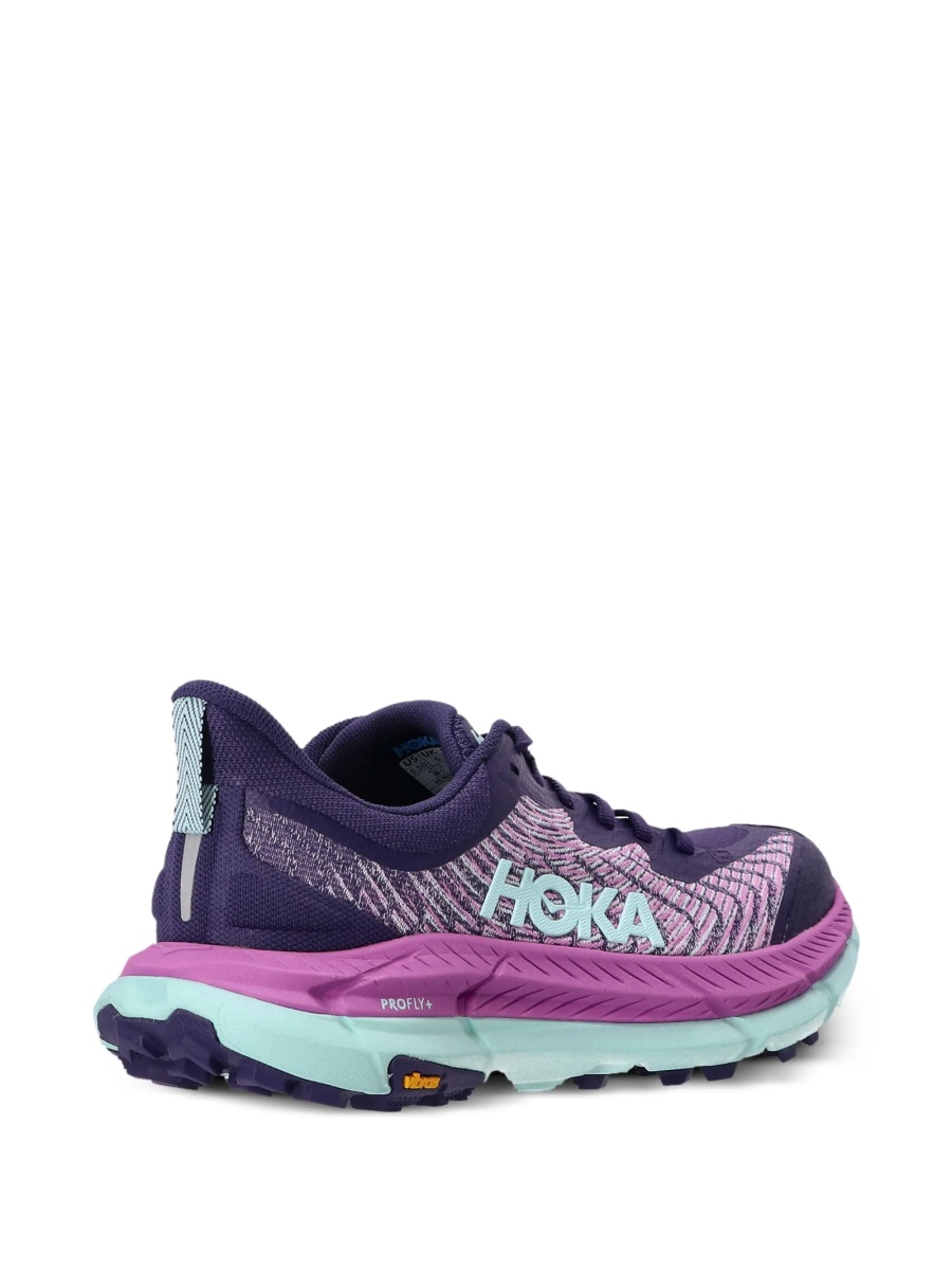 Sneakers Hoka One One violet din poliester reciclat si material textil - Img 4