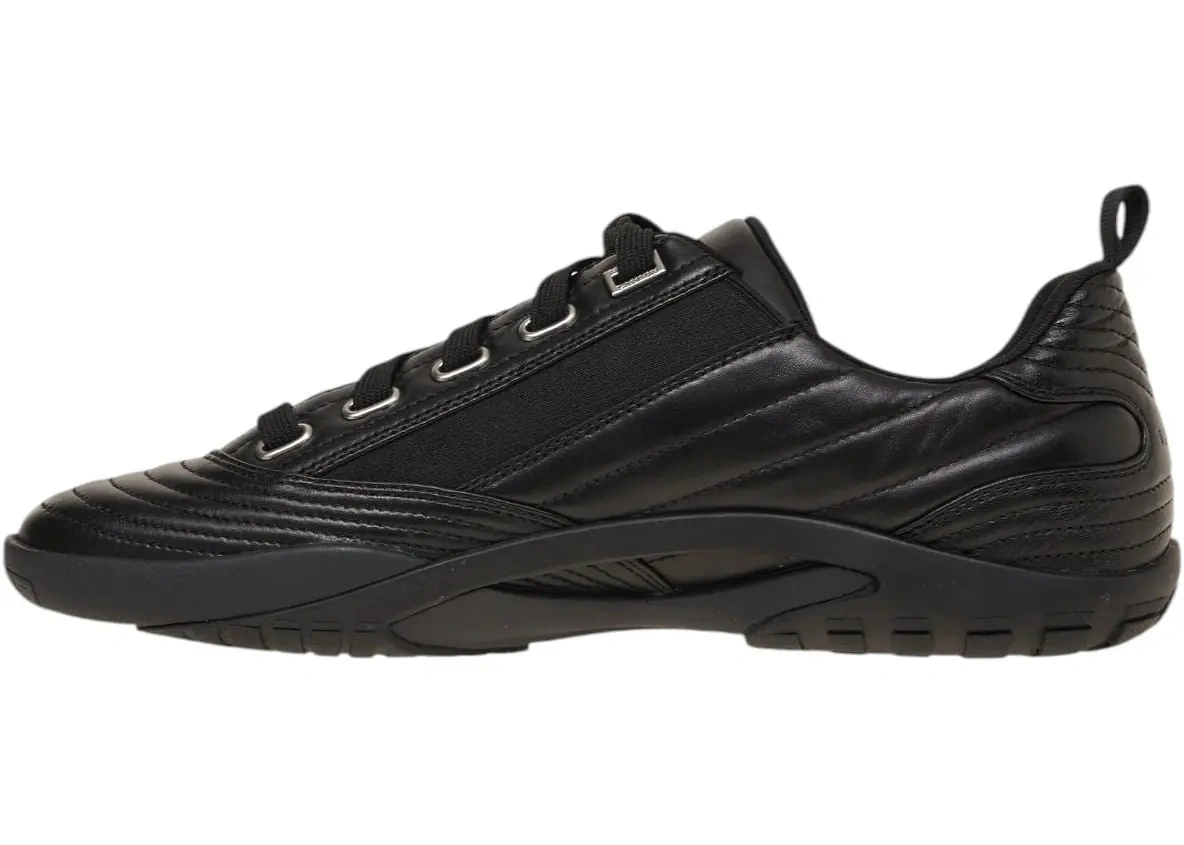 Sneakers Lanvin negri din piele - Img 2