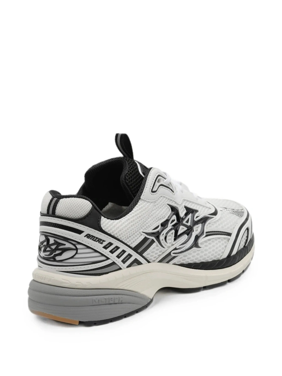 Sneakers 'M-Tech' white Sneakers with side logo patch in leather and fabric and leather for men - Img 7