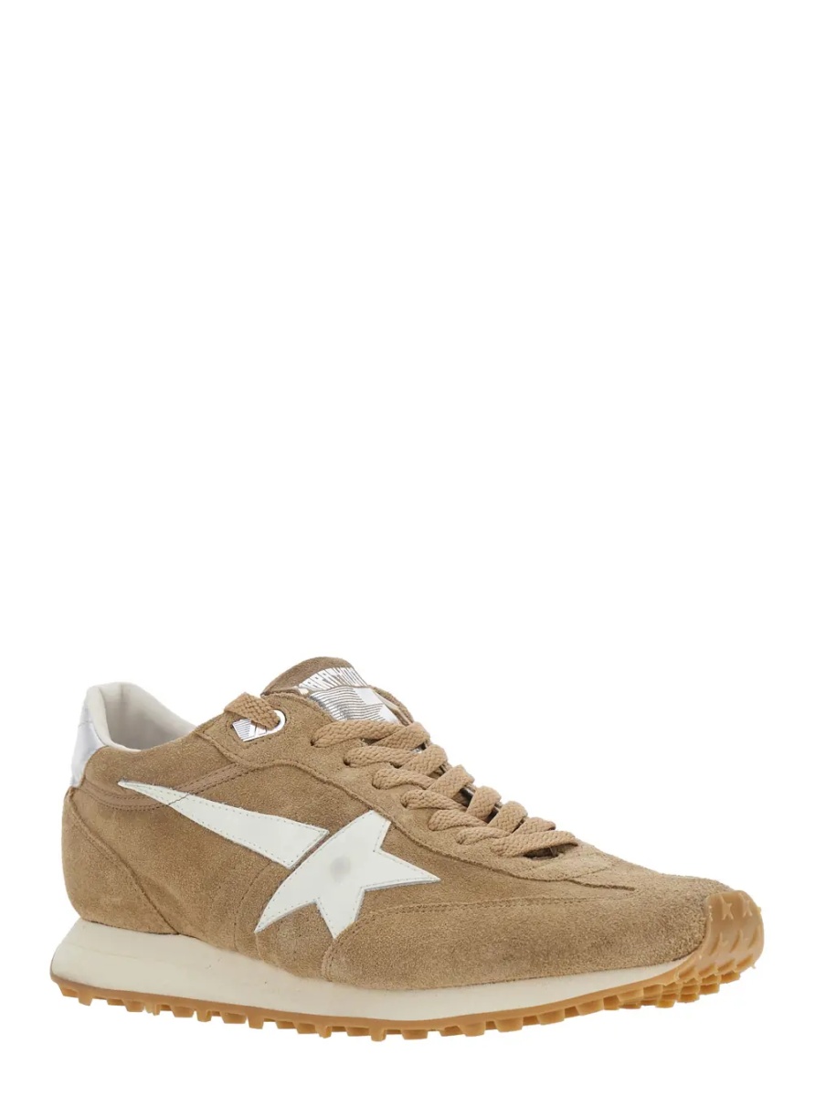 Sneakers 'Marathone' Low Top Sneakers with star patch on the side in leather for men - Img 2