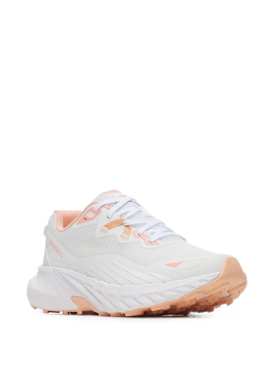 Sneakers Merrell albi din poliuretan si plasa - Img 2