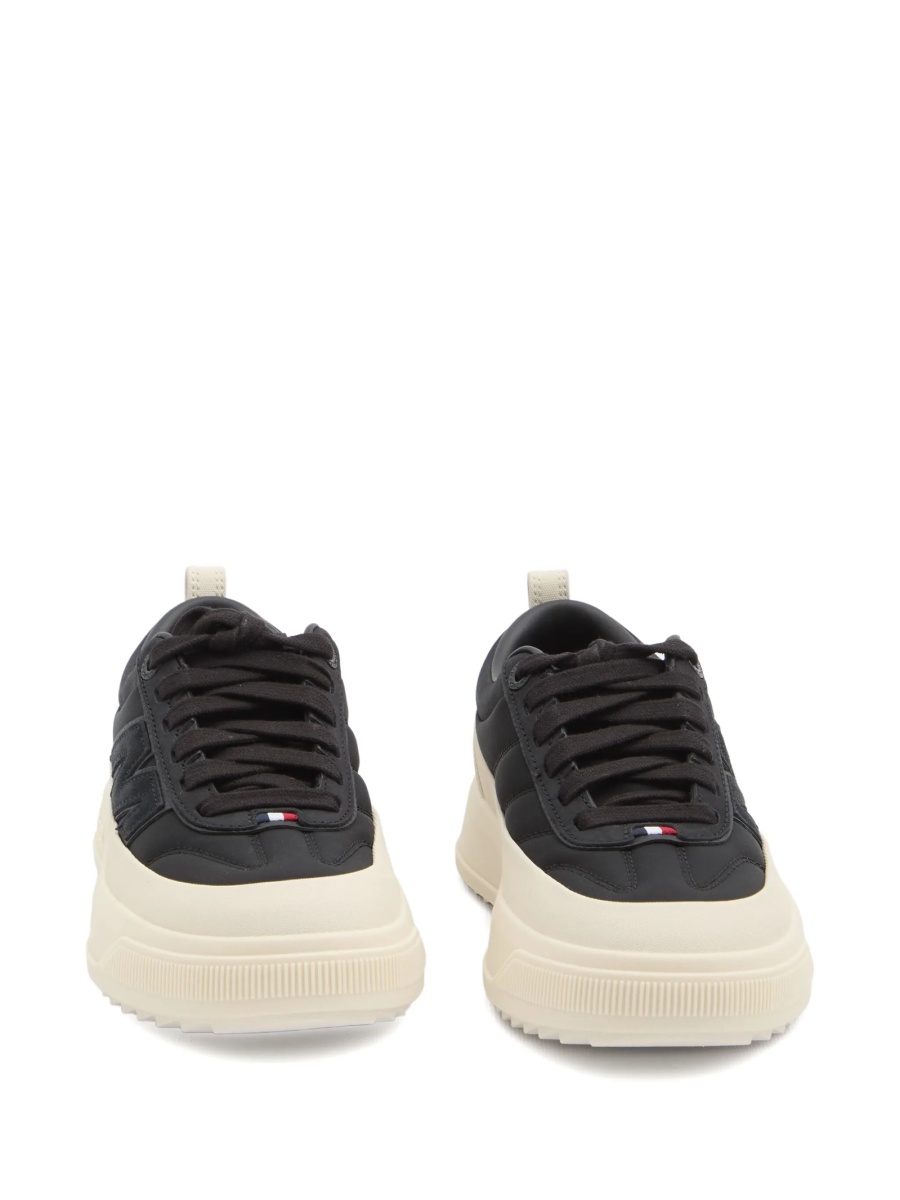 Sneakers Moncler negri din cauciuc si poliamida - Img 4