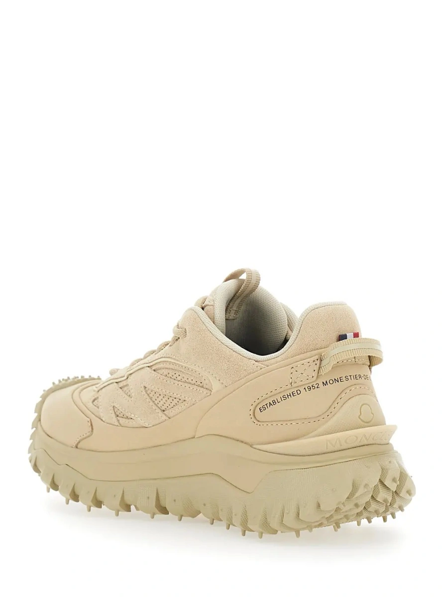 Sneakers Moncler 'Trailgrip' bej din tesatura tehnica - Img 3