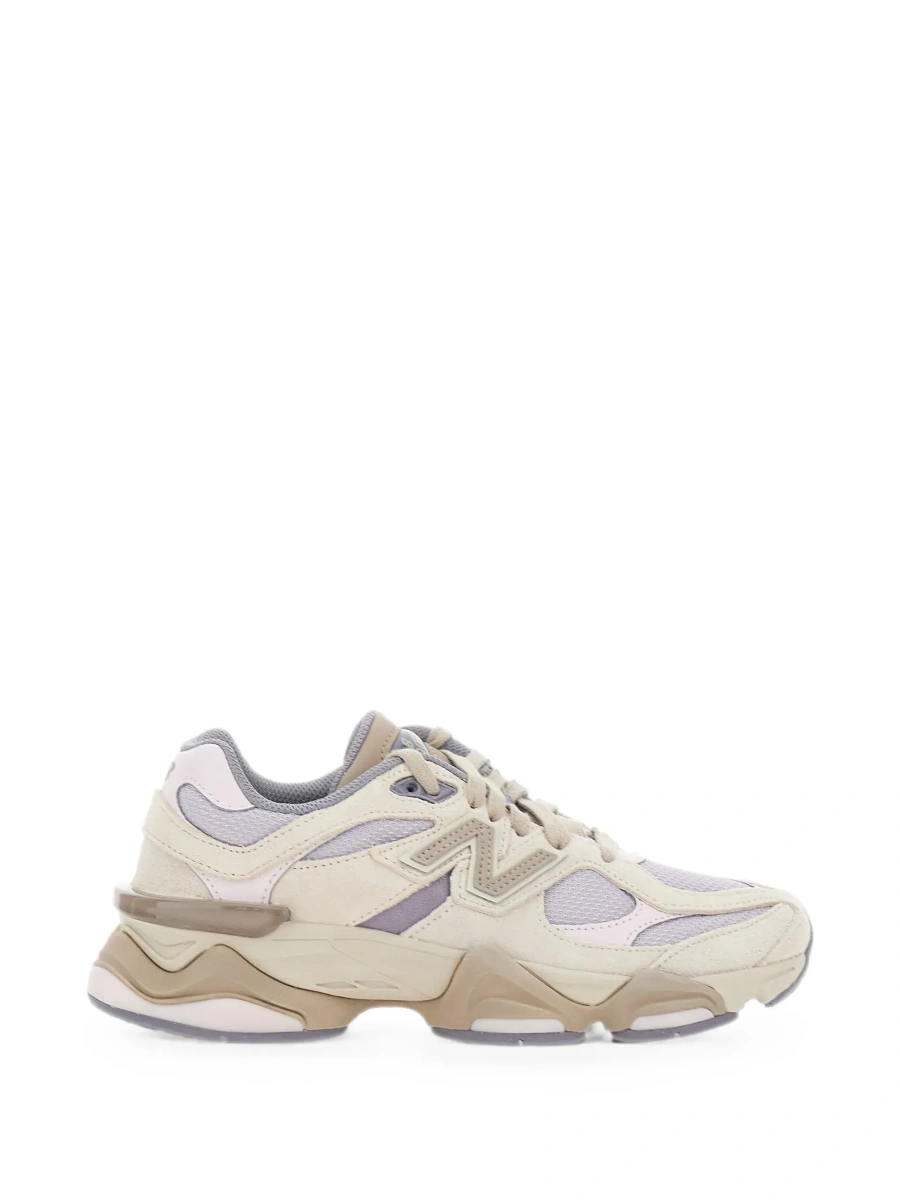Sneakers New Balance '9060' roz din textil si piele - Img 8