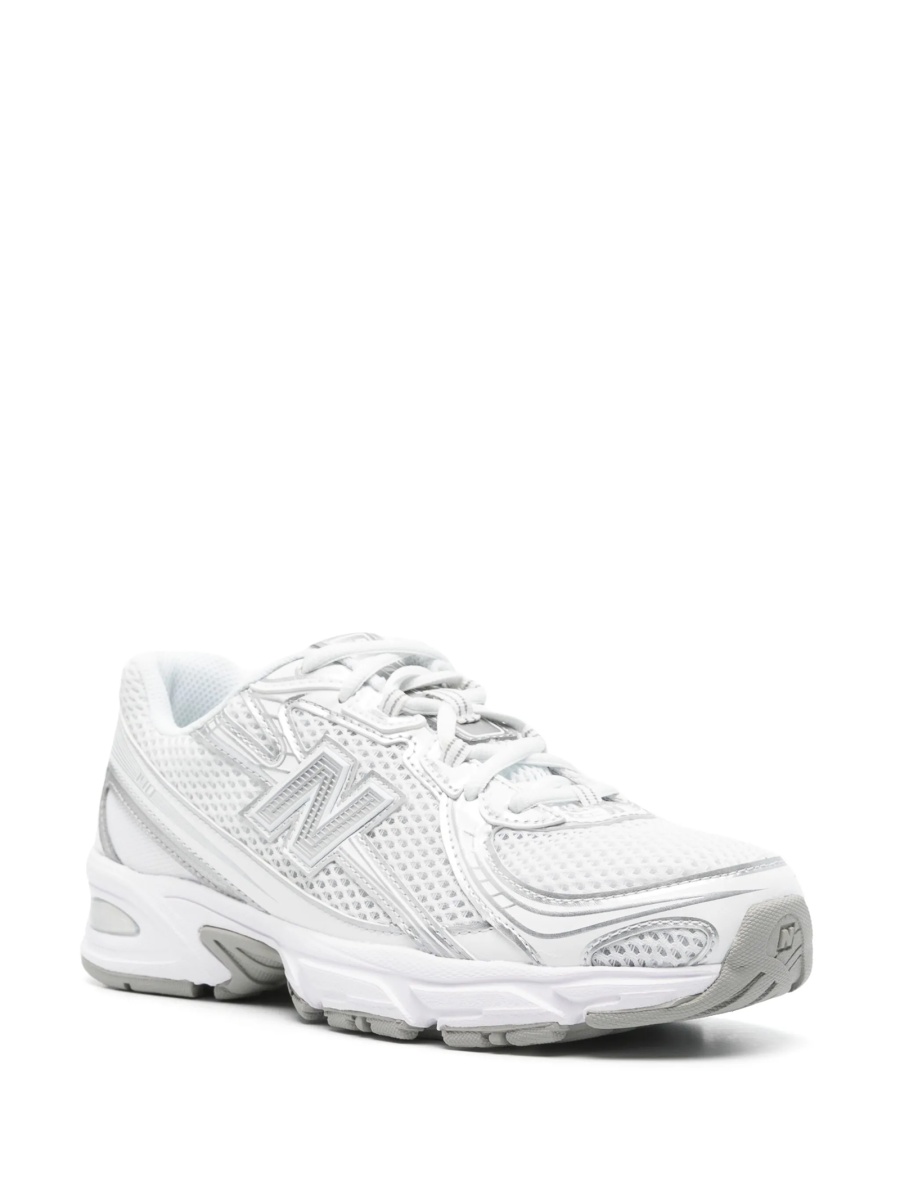 Sneakers New Balance albi din material textil - Img 2