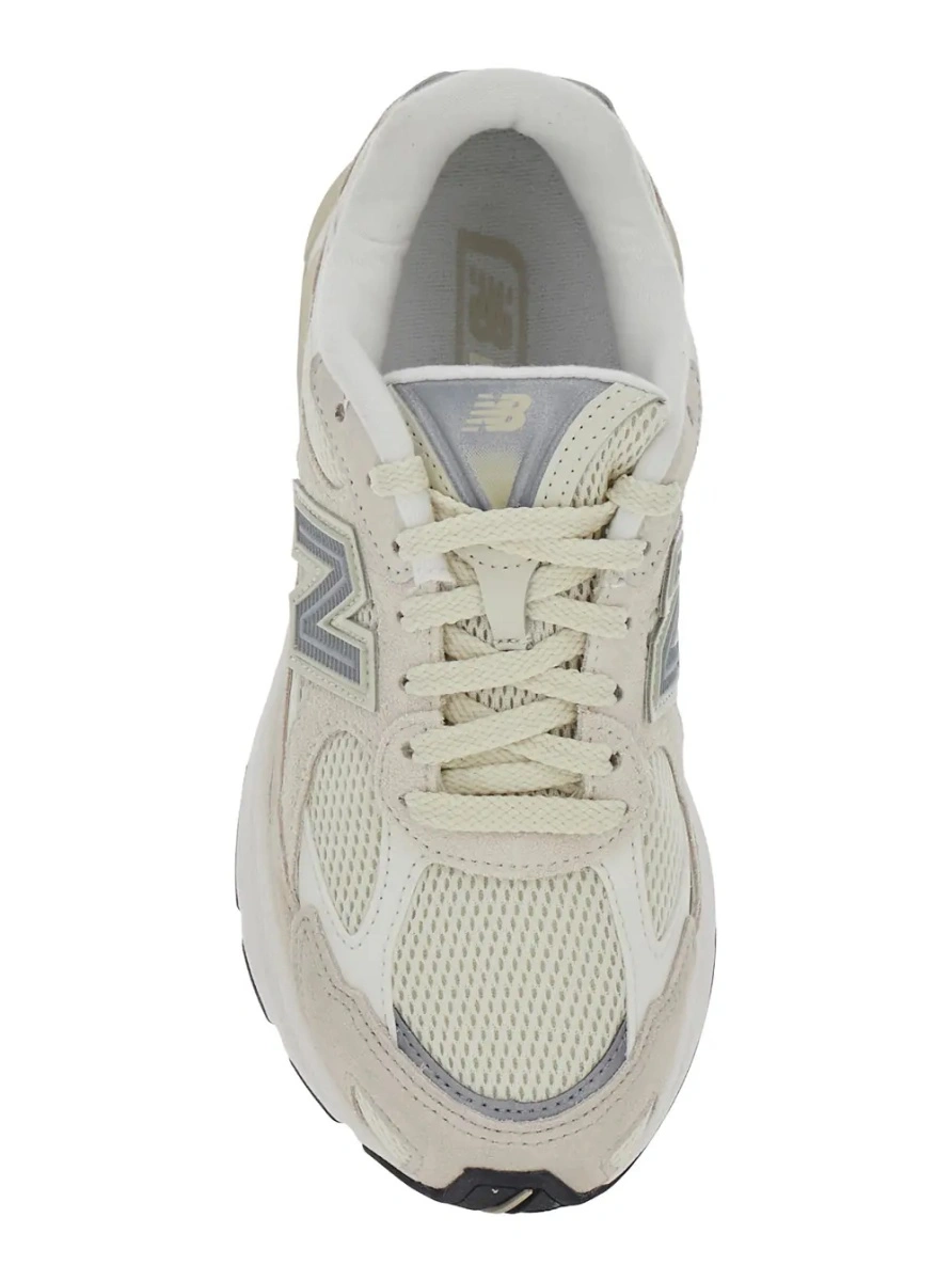 Sneakers New Balance gri din piele si material textil 'U2010' - Img 4