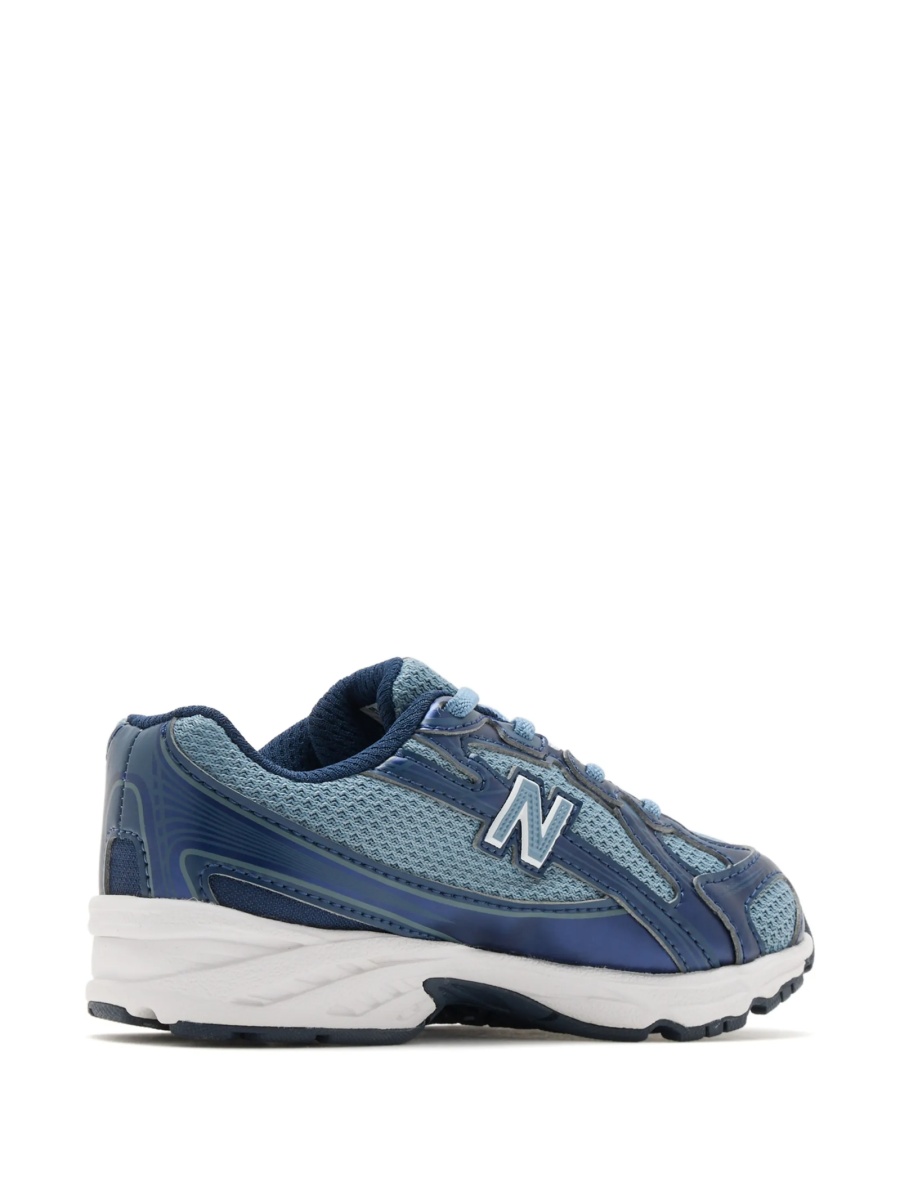 Sneakers New Balance Kids albastri din plasa - Img 2