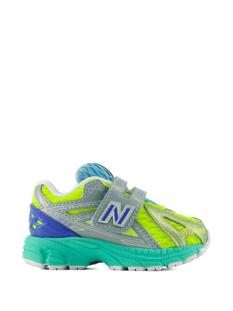 Sneakers New Balance Kids verzi din polyester - Img 2