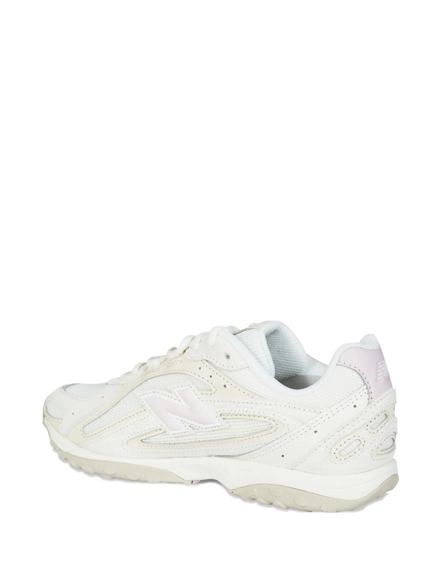 Sneakers New Balance neutri din piele intoarsa si plasa - Img 3