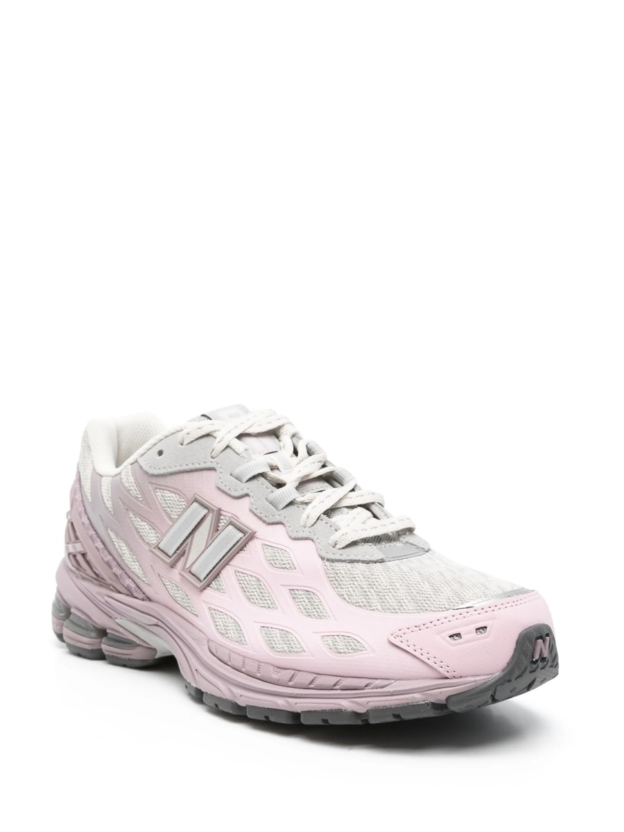 Sneakers New Balance roz din poliuretan si material textil - Img 2