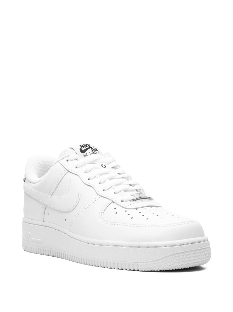 Sneakers Nike air force 1 albi din piele - Img 2
