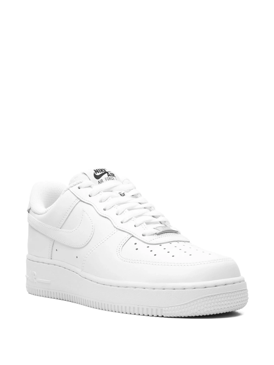Sneakers Nike air force 1 albi din piele - Img 2