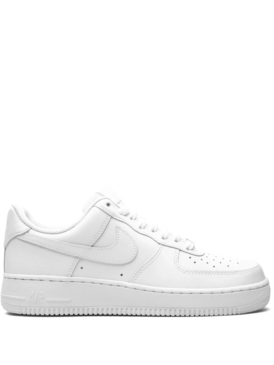 Sneakers Nike air force 1 albi din piele - Img 8