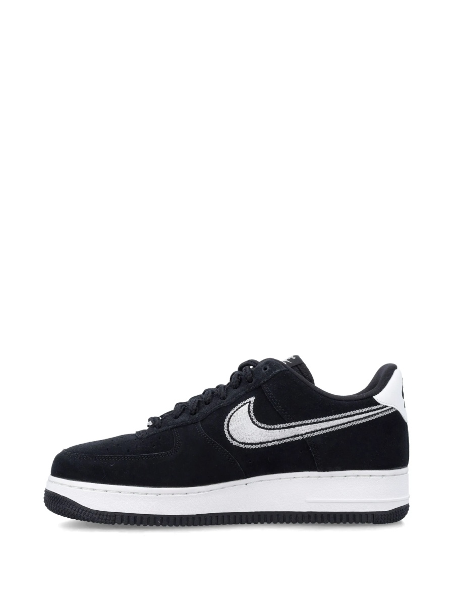 Sneakers Nike air force 1 negri din piele intoarsa - Img 4