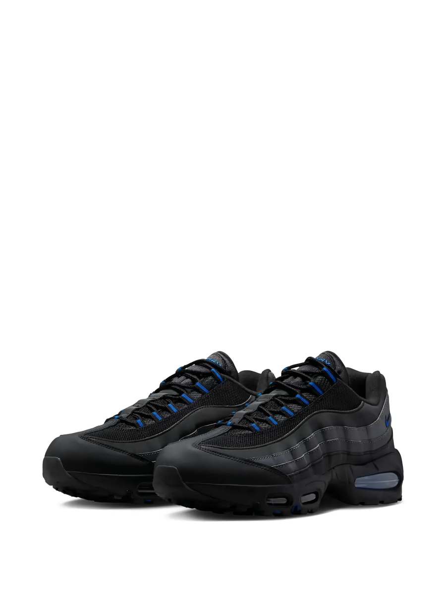 Sneakers Nike air max negri din material textil si poliuretan - Img 2